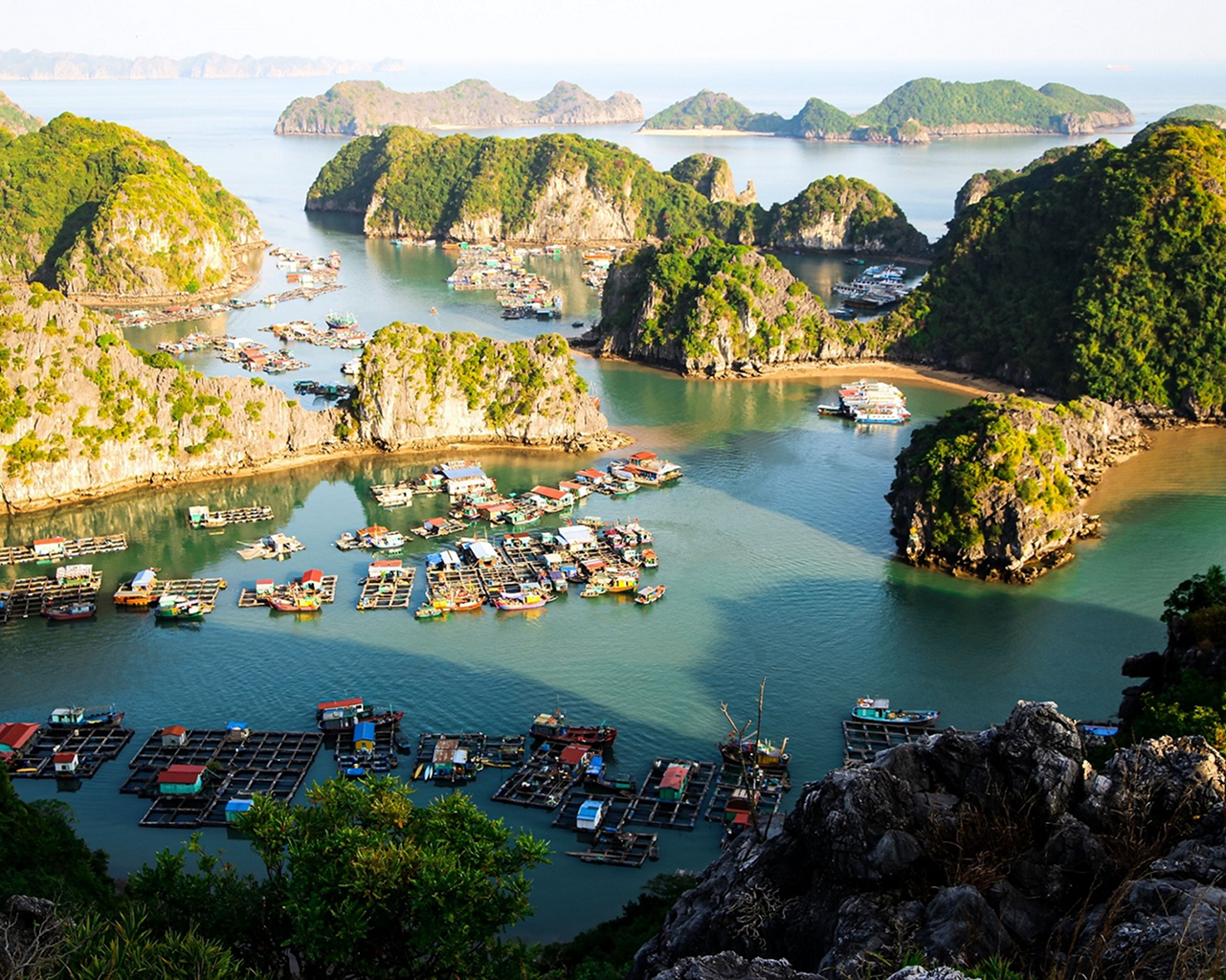 Làng chài Cai Beo tuyệt đẹp