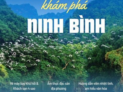 Tour Nửa Ngày Cho Học Sinh: Quảng Ninh – Cố Đô Hoa Lư – Vườn Chim Thung Nham